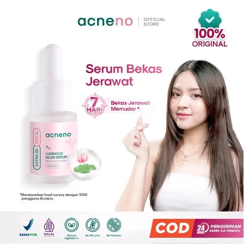 ACNENO serum jerawat & bekas jerawat | 3 hari atasi masalah jerawat BPOM 1
