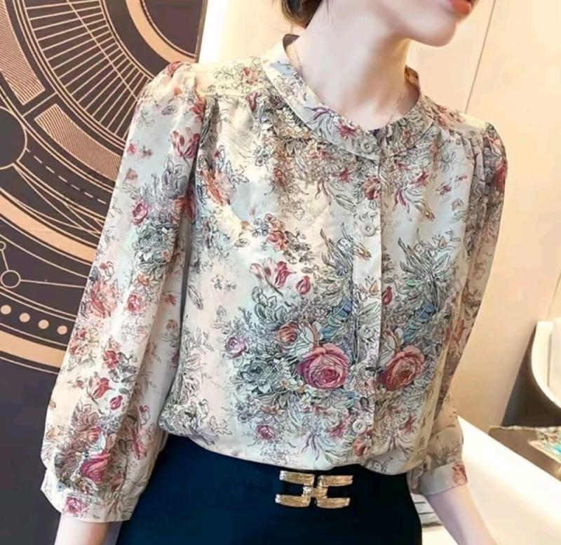 Product Introduction of Baju Atasan Wanita Motif Bunga Terbaru Casual 2