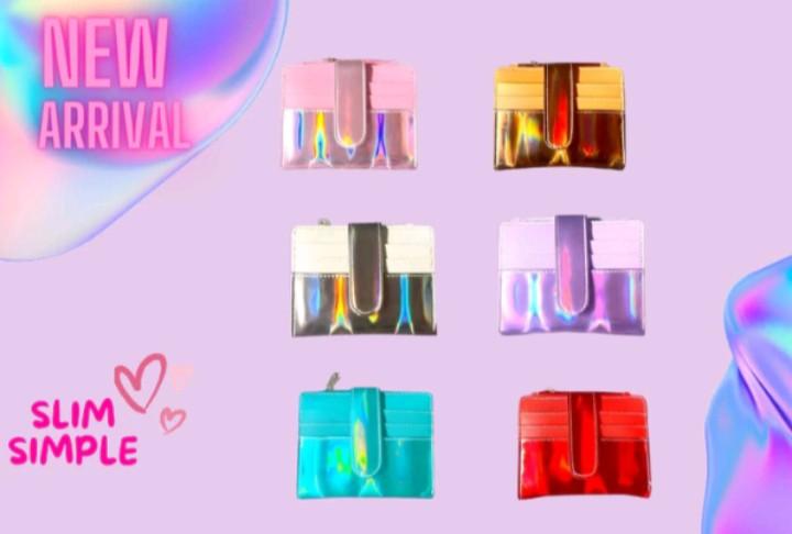 Product Introduction of Dompet Kartu Lipat Mini Hologram Wanita Kulit - Model Terbaru 1