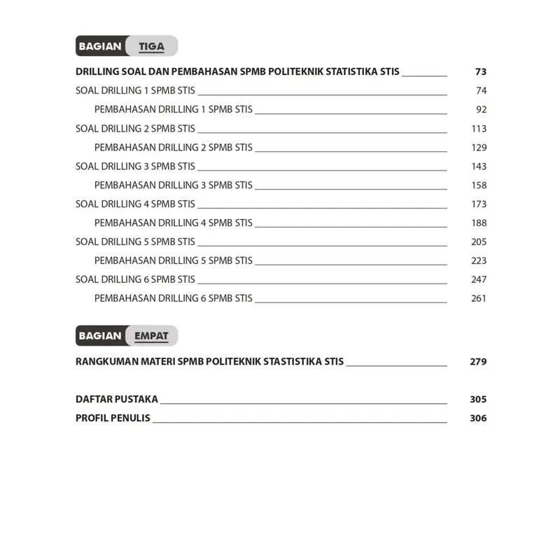 BUKU PATEN SELEKSI MASUK POLITEKNIK STATSITIKA STIS 2025/2026 (Dilengkapi Soal FR Asli, Video Bedah Soal, dan Pembahasan Soal Paten) Soft Cover 4