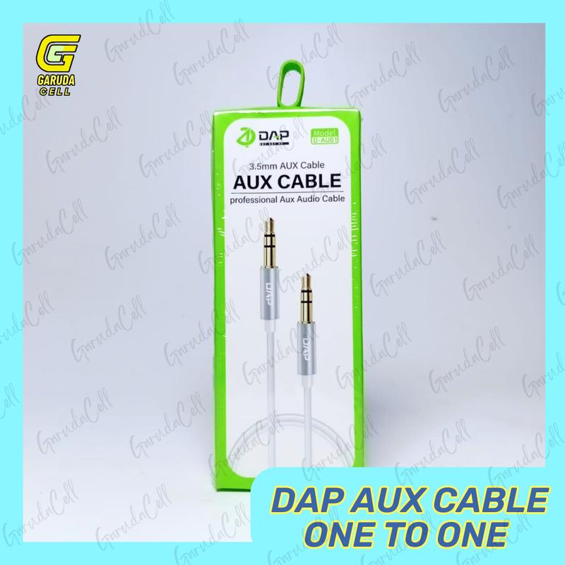 DAP AUX CABLE D-AU01 3.5mm AUX Cable 1m Profesional Aux Audio Cable 2