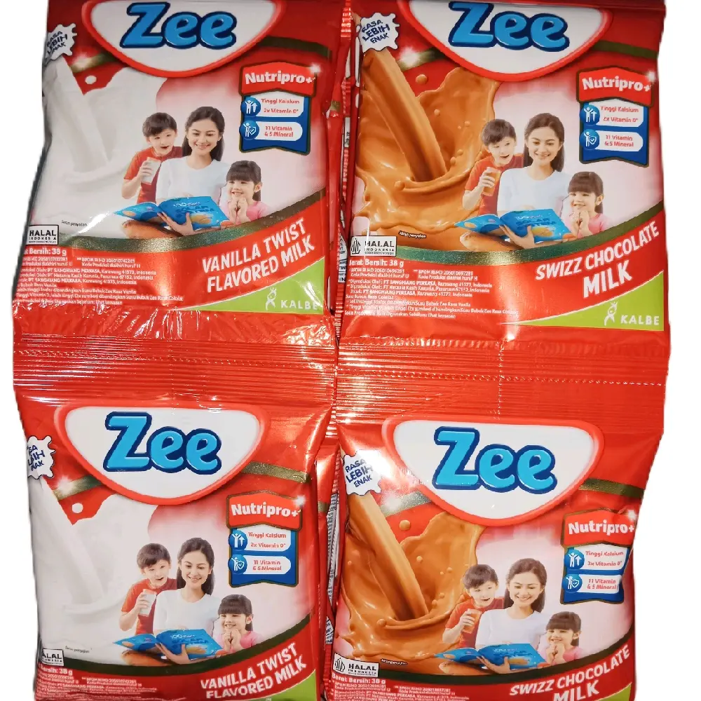Zee Susu Bubuk 38 Gram 1 Renteng Isi 10 Pcs
