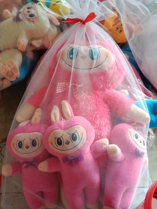 Product Introduction of Boneka  Labubu Beranak 3 (Isi 1 Besar 3 Kecil) - Mainan Lucu dengan Desain Unik dan Berkualitas Tinggi - Toys, Dolls 9