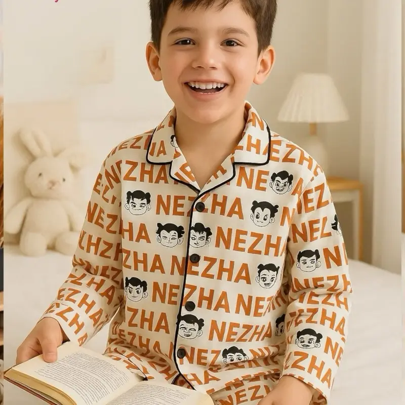 [10-57Kg] Đồ Bộ Pijama Bé Trai Họa Tiết Hoạt Hình Vải Lụa 3D Cao Cấp , Mềm Mịn Mát , Thấm Hút Mồ Hôi Tốt - ThaoVySleepwear 3