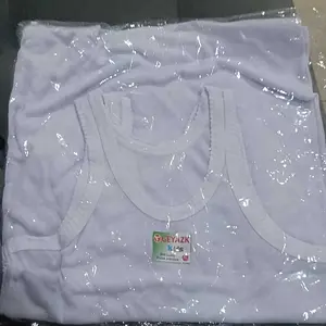 ISI 3 dan 6 Pcs Singlet Putih Anak Laki Dan Perempuan Bahan Adem Lembut dan Melar TADIRA STORE