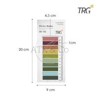 Gambar TRG Index & Mark Note 10 Colors + Ruler SN-153 - Memo Tempel Sticky Notes Warna Bahan Plastik TRG - A dari ATK & Co Kota Bandung 3 Tokopedia