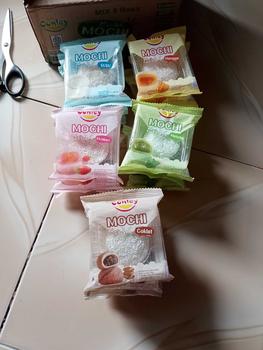 Product Review of Exclusive*Jordi /Mochi 30pcs/parcel/kue mochi/mochi daifuku /Camilan Premium / Mochi Lembut dan Kenyal / Camilan Anak / Snack Pack / Snack Hadiah / Aneka Rasa Aneka Pilihan Makanan Sehat/Simpan pada suhu ruang from _**c 0