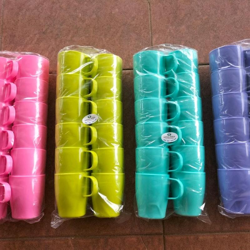 Cangkir Kencana Lewis ORI Per Lusin Plastik 4