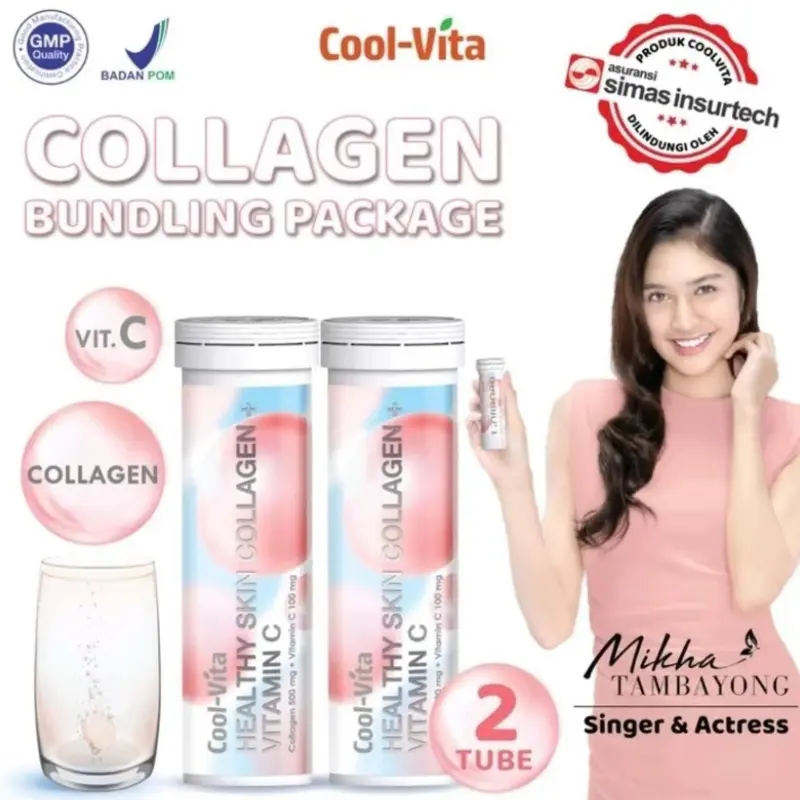 20 TABLET Coolvita Collagen Tube / Pencerah Kulit 0