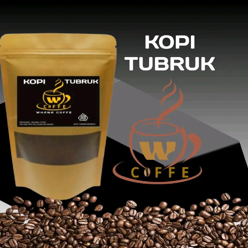 Kopi Tubruk murah kemasan 250G Robusta Coffee 3