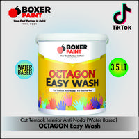 Gambar (3.5 LT) Cat Tembok Anti Noda OCTAGON EASY WASH - Super White dari Boxer Paint Official Store Kab. Sidoarjo 3 Tokopedia