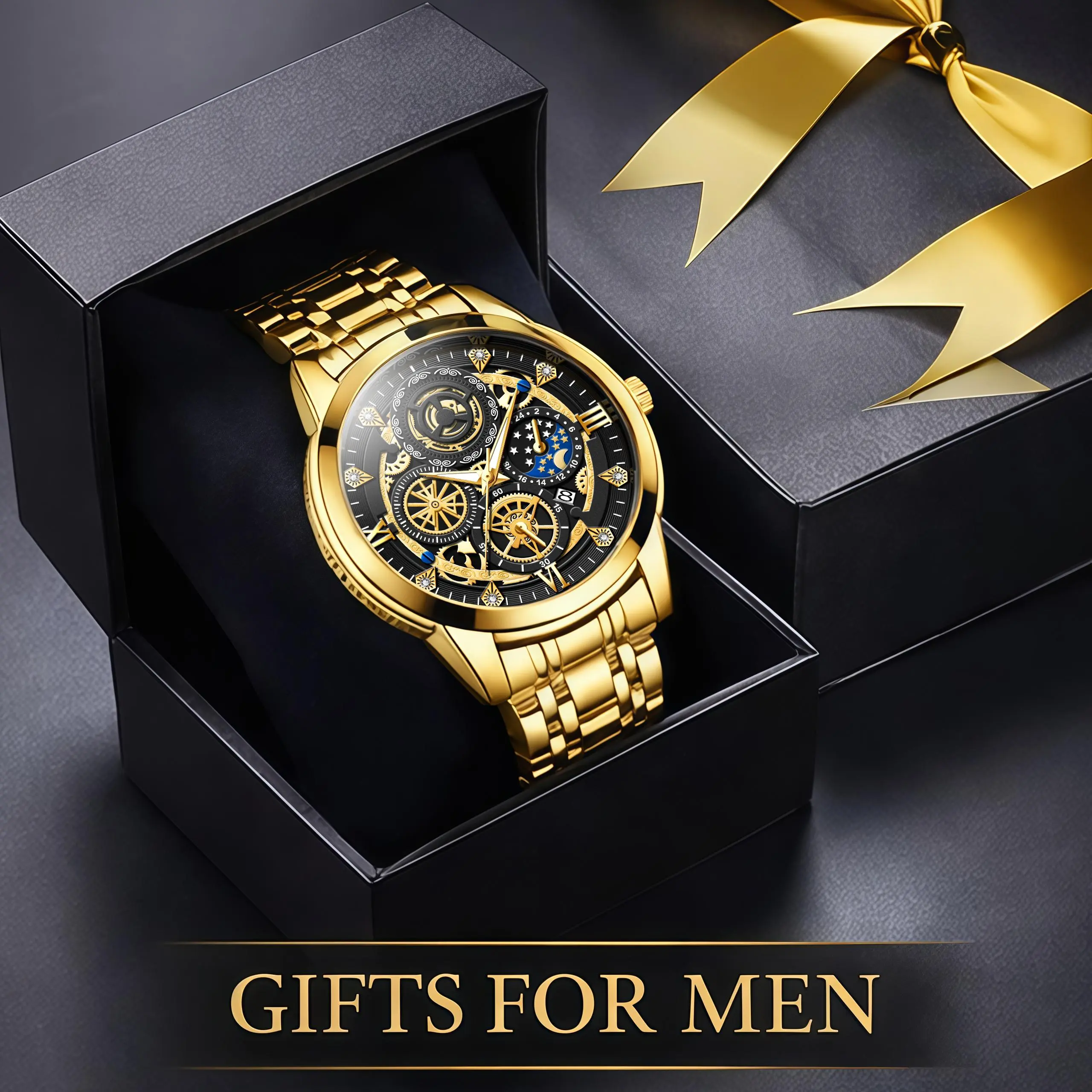 COD AIYISHI Jam Tangan Mewah Terbaru Tahan Air Men Watch Kalender Aktif BISA COD-2369 COD AIYISHI Jam Tangan Mewah Terbaru Tahan Air Men Watch Kalender Aktif BISA COD-2369