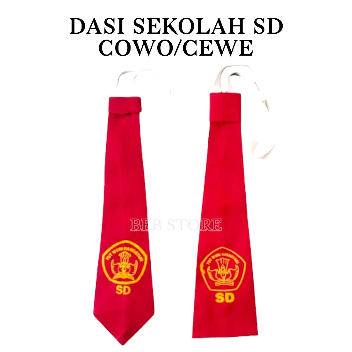 dasi merah sekolah dasar sd laki-laki/perempuan seragam sekolah Alloy دبوس زينة
