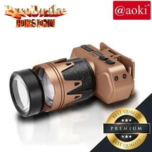 AOKI Senter Kepala PyroDrake 2500lumens / Bisa Menyulut Api / Sensor Gerak / 3 Warna Cahaya / USB Recharge AK-3705X