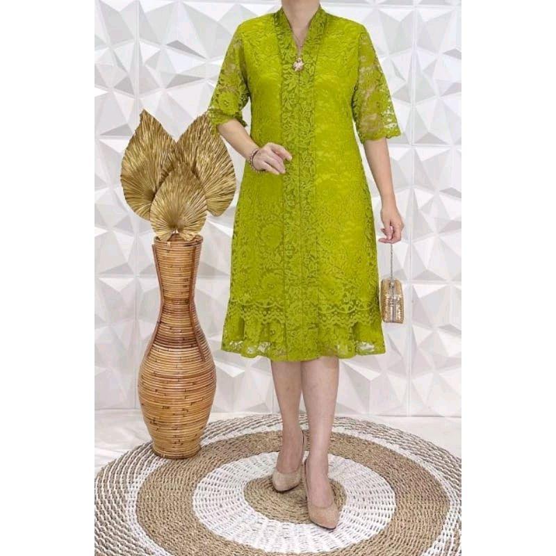 Dress kartini Noela Brokat 0