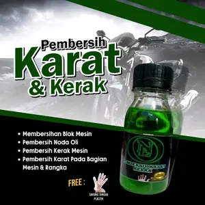 PEMBERSIH KARAT KERAK BLOKMESIN MOTOR 30 ML Car Cleaner Mesin Penghilang