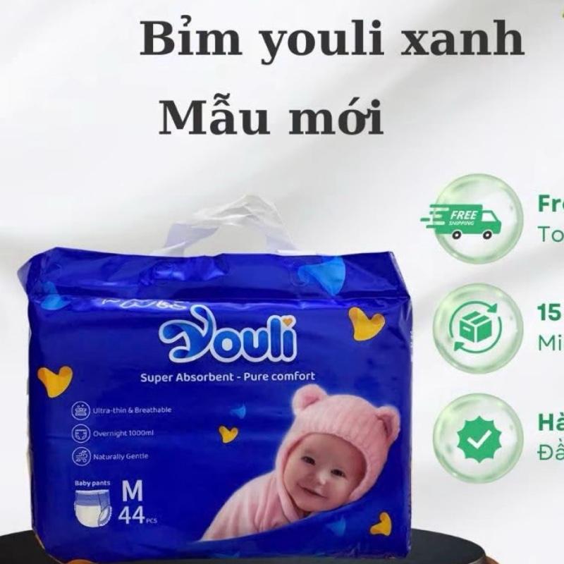Bim youli xanh dành cho bé từ 3-22kg không kèm quà Bỉm