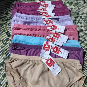 12 Pcs Grosir CD Celana Dalam Wanita Dewasa Katun Polos TERMURAH BEST SELLER | Size M L XL 3L 4L