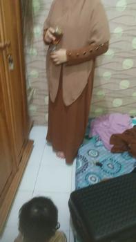 Product Review of Zulfa Abaya Gamis Simple Wanita Syari Dress Basic Bahan Crinkle Airflow – Bahan Premium untuk Busui dan Wudhu Friendly dengan Model Cuttingan A-Line from m**a n** A** 0