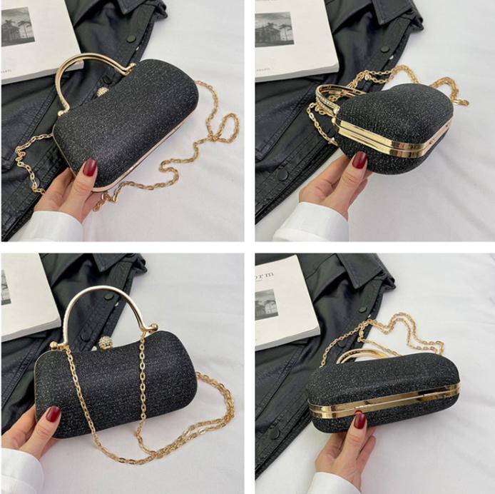 Tas Pesta Mewah Wanita Import Terbaru 2024 Elegan Tas Kondangan Wanita Mewah Clutch Wanita Dompet Pesta Import Hand Bag Wanita Ratunya Sultan Clutch Wanita bling bling Korean Style Elegan Mewah Unik Aesthetic 4