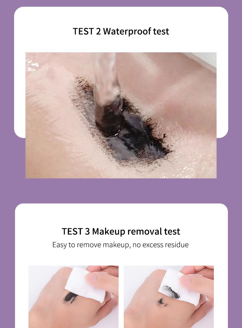 Product Introduction of O‘CHEAL 4D Silk Fiber Black Mascara Waterproof Volumizing Curling Mascara Lengthening Mascara Long Lasting Makeup Fuller Lashes 14