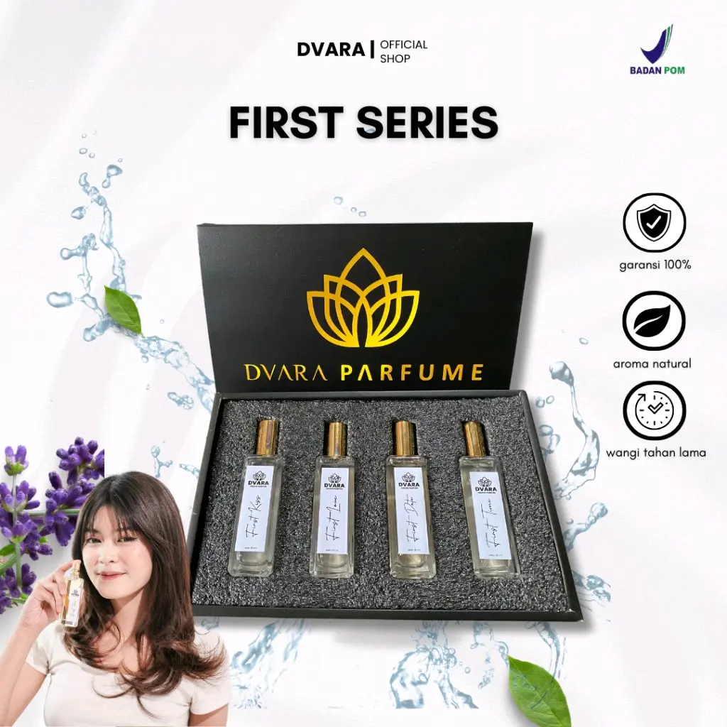 DVARA PARFUM ALL VARIAN 1 BOX ISI 4 PARFUM BEST SELLER VIRAL TAHAN LAMA