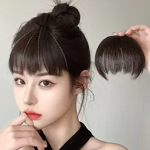 Poni Tebal / Hairclip Poni Depan Poni Palsu Poni depan korea Poni Clip Hairclip Poni Tipis Palsu Korea Human Hairclip Poni Extension mlh U46