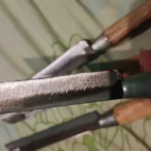 4pcs Pisau dapur mini pisau bawang Baja