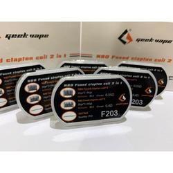 elfbar nachfüll pod läuft aus Fused Clapton Coils Ni80 (x10) - Wotofo main image 0