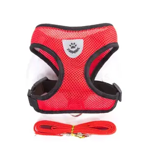 Tali Harness Kucing Rompi Kucing Tali Tuntun Hernes Kucing Anjing Musang