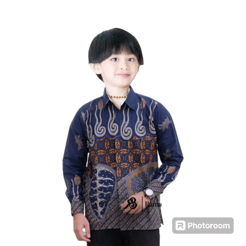 Baju kemeja batik anak lengan panjang laki laki cowok cowo Murah umur 2-13 tahun modern terbaru 2024 / kemeja batik anak lengan panjang usia 2-13 th berkualitas diskon besar2an / kemeja anak lengan panjang laki laki keren murah / bisa COD bayar ditempat 6