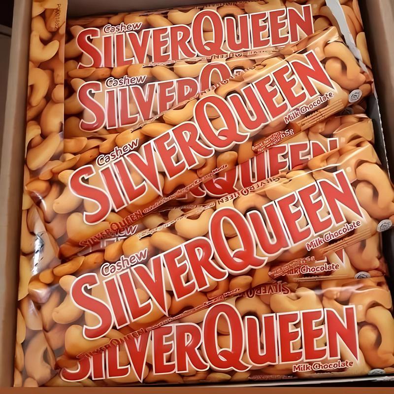 Cokelat Silverqueen Cashew Chocolate Kacang Mede Original BRAND NEW 58 Gram/58 Gr/58Gram 0