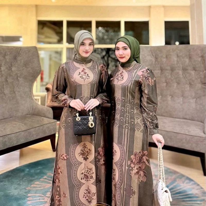 Liliana dress vol 3, vol 5,vol 6,gamis new lusy terbaru Muslim Wanita 5