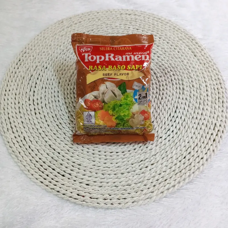 Mie Top Ramen Rasa Baso Sapi @32g 3