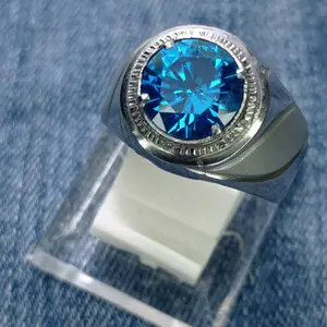 blue topas London ring monel doff