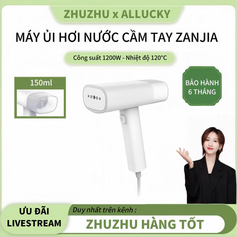 < ZhuZhu ưu đãi >  Bàn ủi hơi nước cầm tay Zanjia GT 306, dung tích 150ml, công suất 1300w, Tự động tắt, nhỏ gọn, tiện lợi,  dễ sử dụng. Ủi Quần Áo Là Quần Áo Bàn Là Hơi Bàn Là