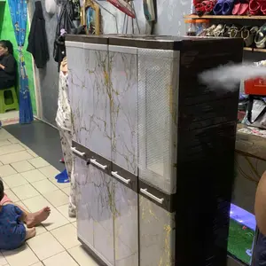 CLUB Justin Grand Twin Hanger - Lemari Pakaian Plastik - Lemari Baju Gantung - Lemari Plastik Susun