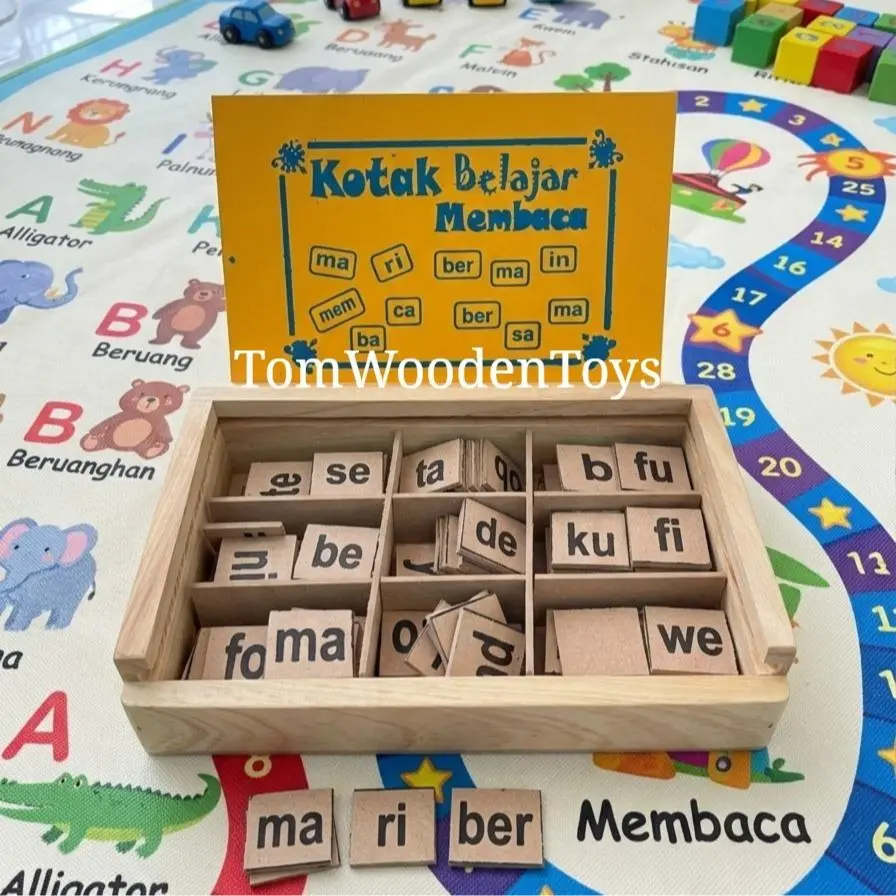 Mainan Edukatif Belajar Membaca - Model Terbaru - Toys
