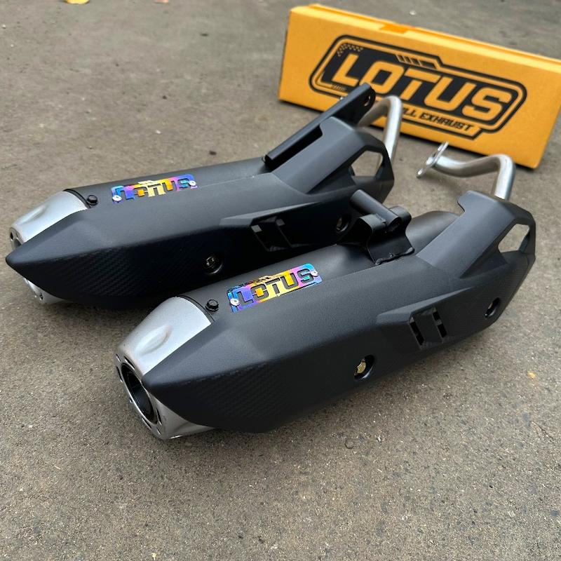 Product Introduction of Knalpot Standar racing LOTUS ORIGINAL PNP. Beat, Vario, nmax, Pcx, Aerox, Fazzio, Lexi sudah full tinggal pasang Bulat Motor Motorcycle 6