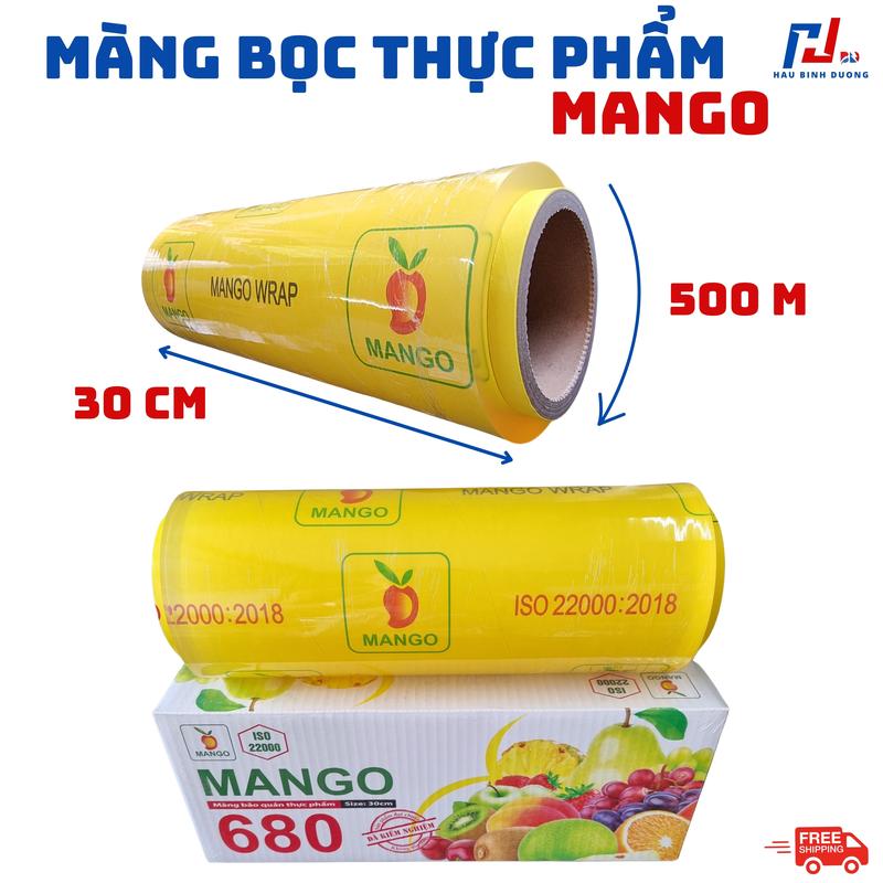 Màng bọc thực phẩm MANGO 30x500mét Màn bọc thực phẩm nhập khẩu