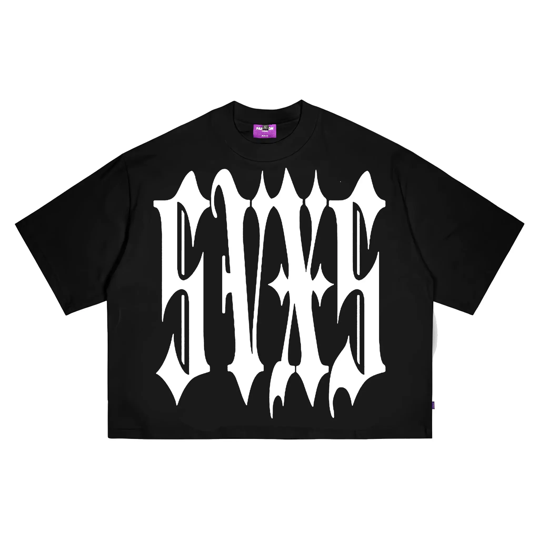 KALCER SVXS - Boxy Oversized T-shirt Cotton Combed Gruje