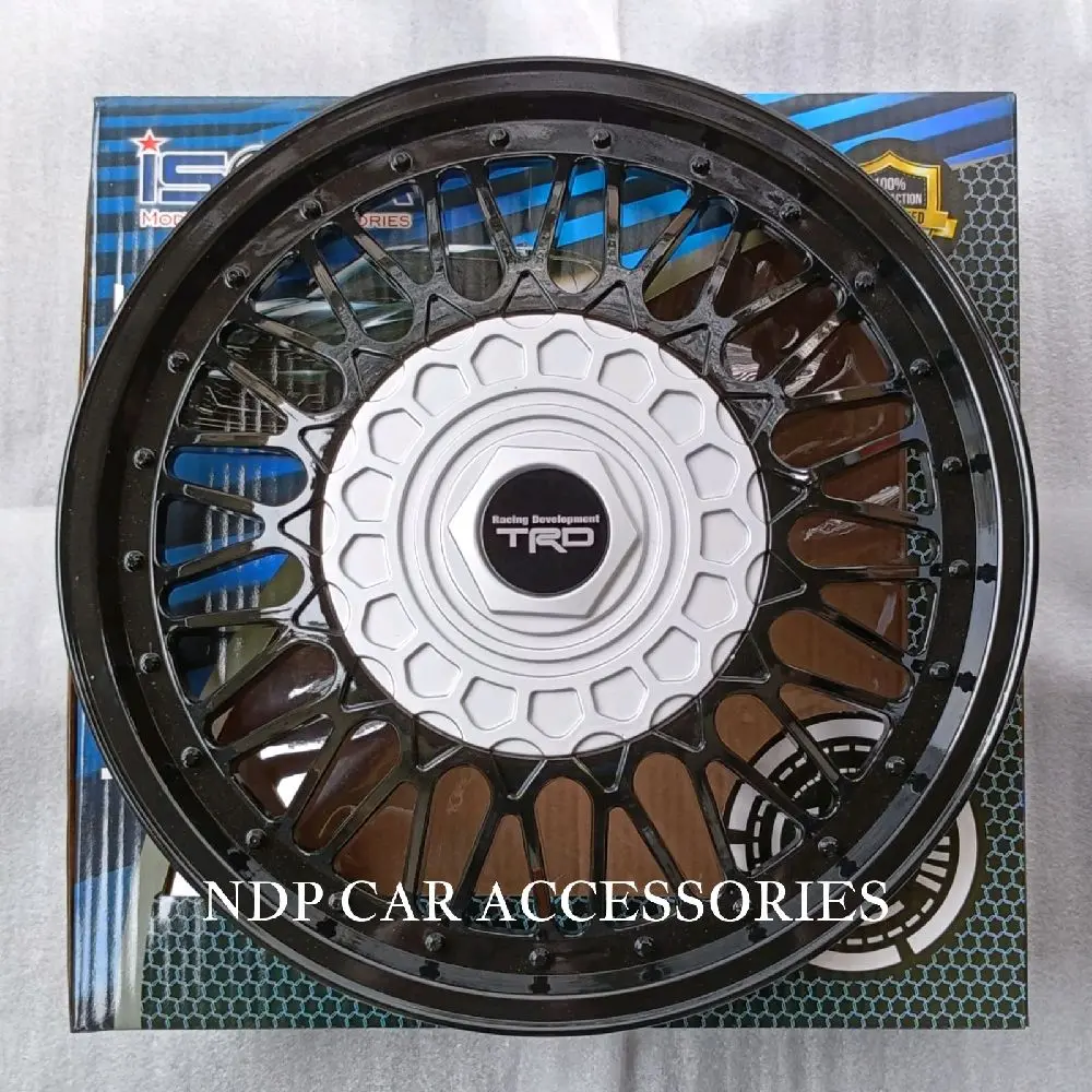 DOP RODA / WHEELDOP TUTUP VELG MOBIL RING 13 DAN RING 14 DOP RODA TYPE CL SILVER - HITAM WILDOP DOP VELG COVER VELG TUTUP VELG RODA DOP VELG MOBIL WHEEL DOP UNIVERSAL Accessories Ban