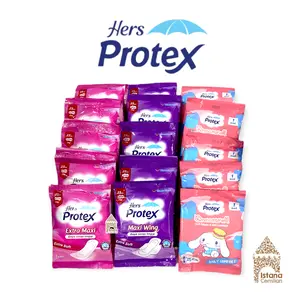 Hers Protex Daily Comfort Day Softex Wing Pembalut 23 / 23,5 cm Renceng (isi 10 pcs)