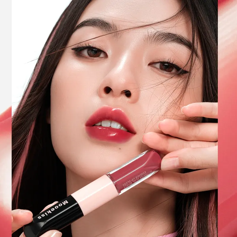 (COD)  Son Mooekiss Double hai đầu lâu trôi, Màu sắc trẻ trung năng động 3ml+3ml X1 4