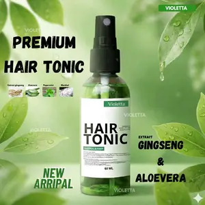 HAIR TONIC RAMBUT VITAMIN PENUMBUH RAMBUT DAN PELURUS RAMBUT PRIA DAN WANITA BY VIOLETTA