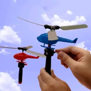 Mainan anak helikopter tarik mini terbang lucu keren helicopter tarik kecil terbang murah harga satuan perpcs