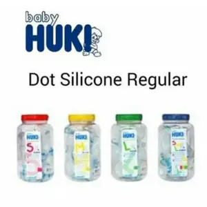 Huki Dot Silicone Nipple Reguler (Niple bulat) ECER