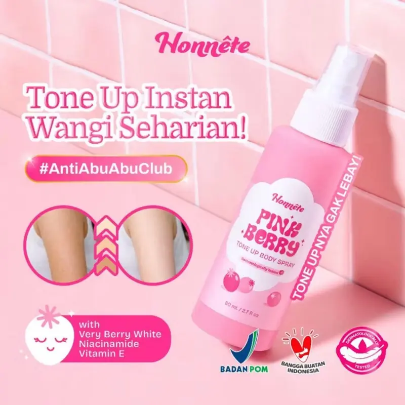 HONNETE PINK BERRY TONE UP
