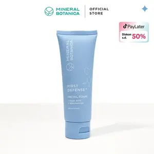 Mineral Botanica First Defense Facial Foam 100g (mencerahkan kulit)