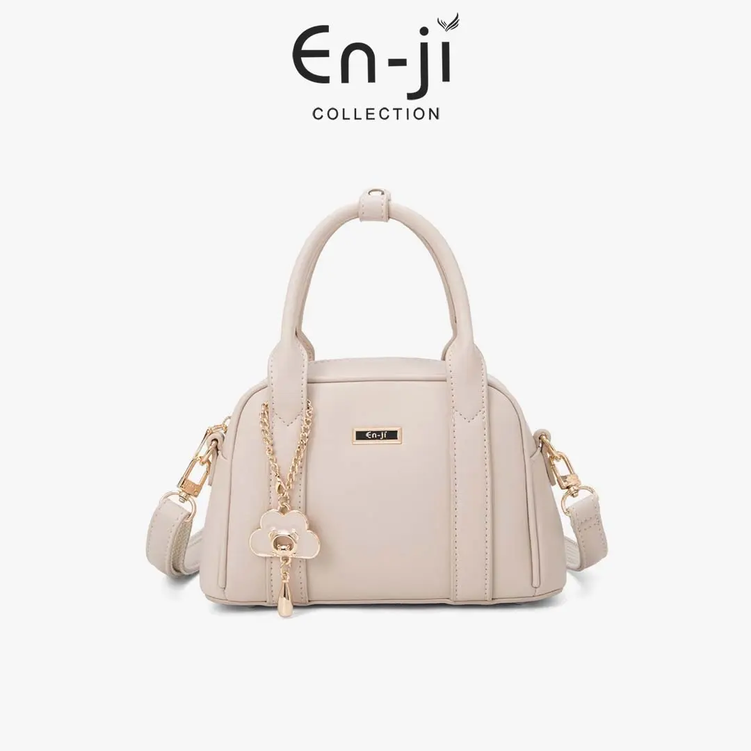 En-ji Musan Handbag - Cream